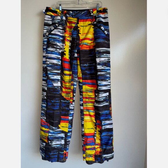 Lib Tech Storm Factory Recycler 10K Snowboard Ski Pants Men's Large Snow - Picture 1 of 13